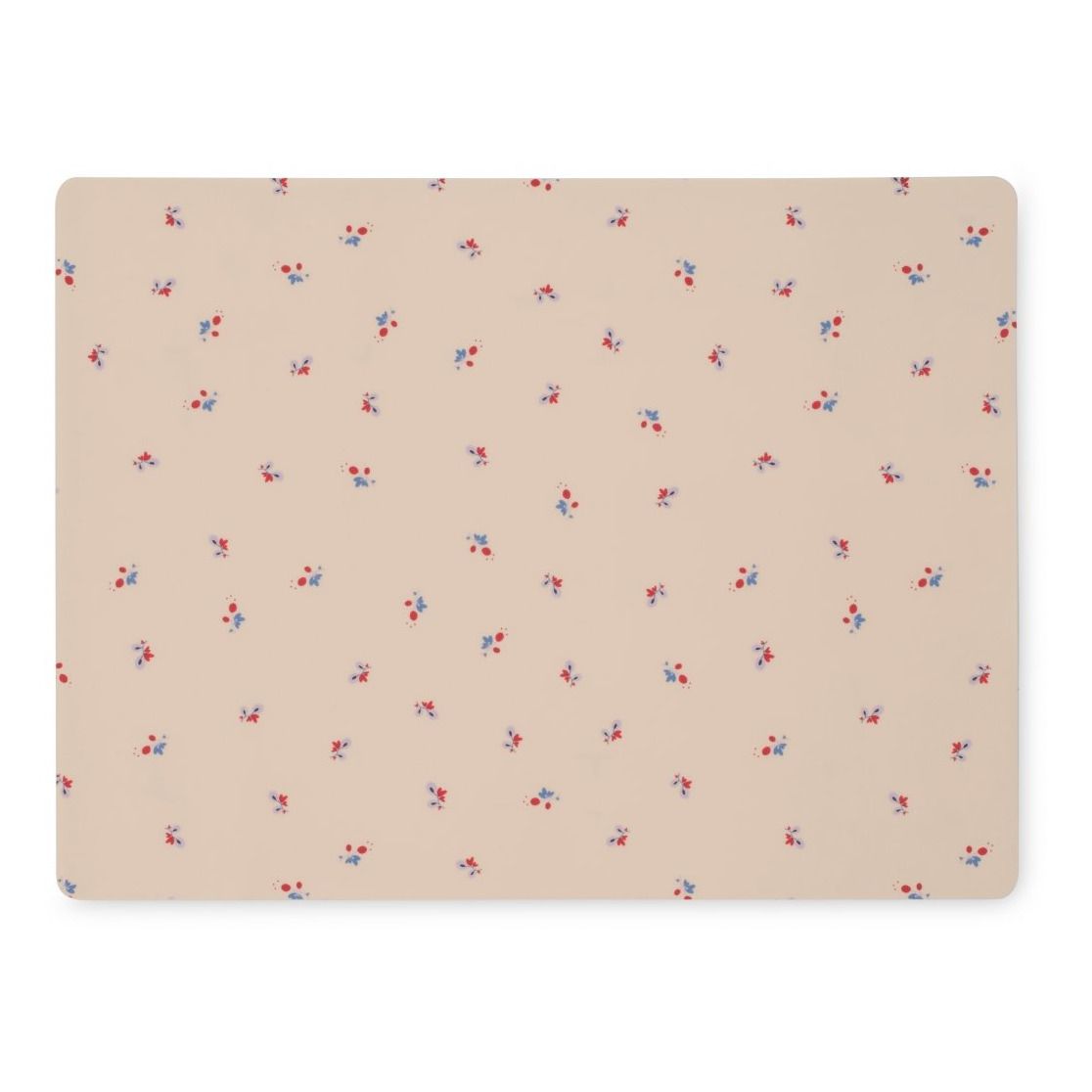 Set De Table Bloom En Silicone Rose Konges Slojd Design Bebe Enfant Smallable