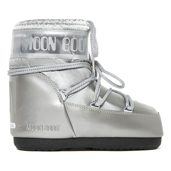 Moon Boot - Classic Glance Low Moon Boot - Steel | Smallable