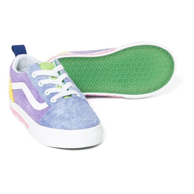 elastic lace up trainers