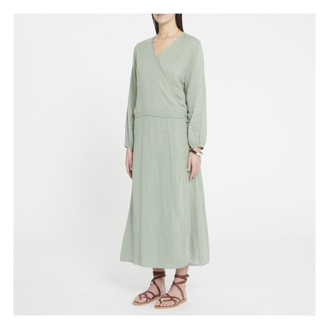 Robe Alma - Collection Femme  | Sage Green S049