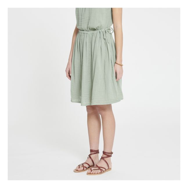 Gonna corta Ava - Collezione Donna  | Sage Green S049