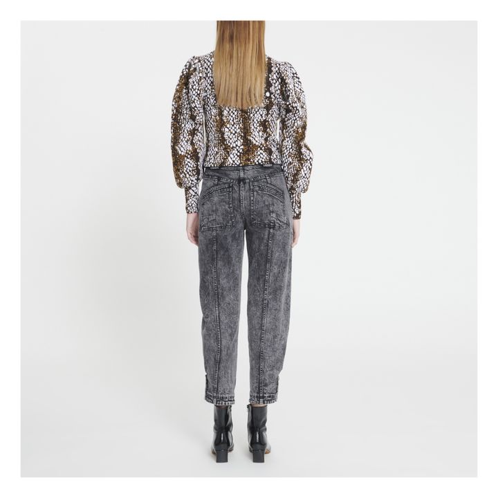 Sascha Jacquard Python-print Sweater 