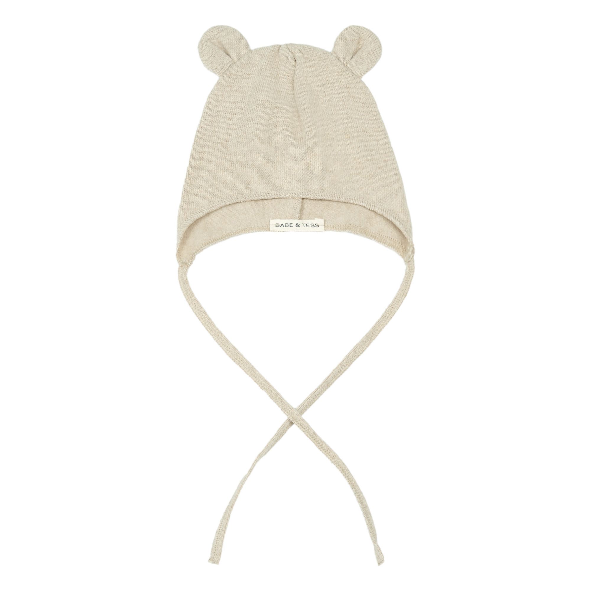 Ourson Recycled Knit Beanie Ecru- Product image n°0