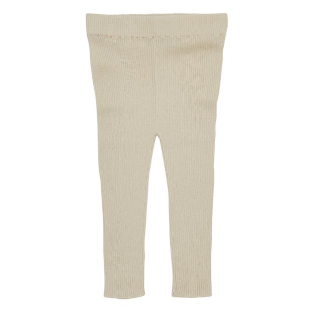 Legging Coton Bio Ecru Fub Mode Bebe