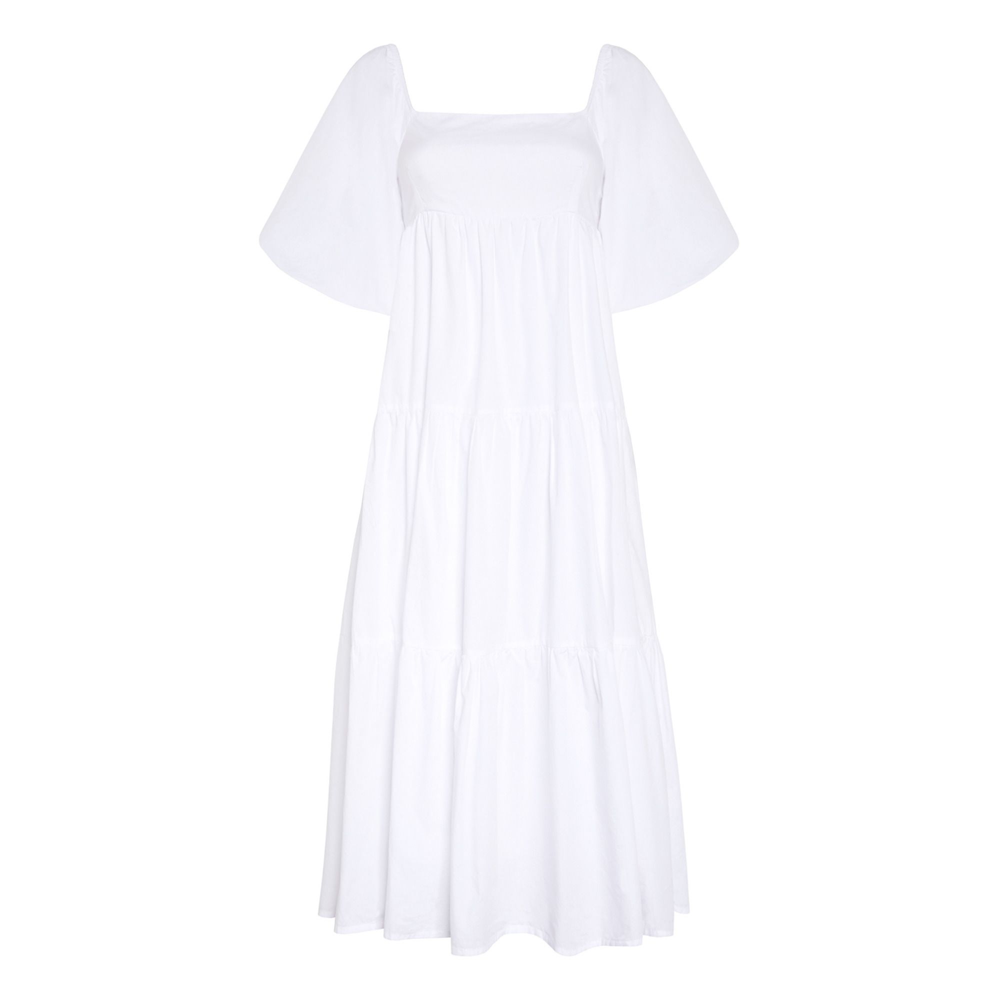 Kiona Dress White Faithfull the Brand Fashion Adult