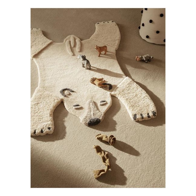 Alfombra oso polar | Blanco Roto