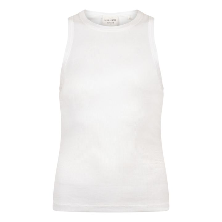 Car Tank Top | White- Product image n°0