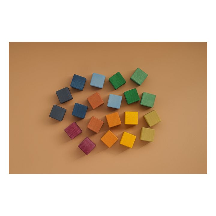 Cubos de madera - 20 piezas- Imagen del producto n°1