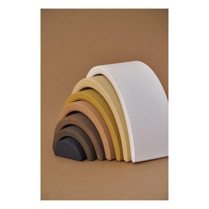Wooden Rainbow White- Product image n°1