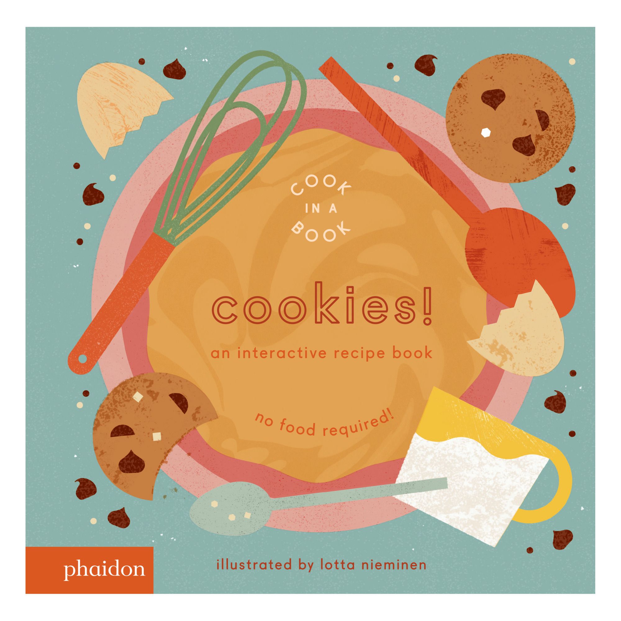Phaidon Jeunesse - Livre Cookies a recipe Book - Lotta Nieminen - Multicolore