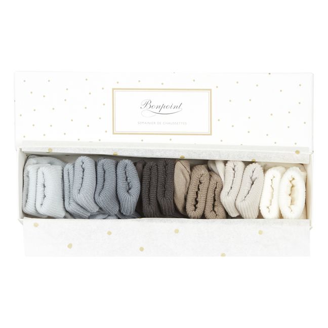 Semainier Chaussettes | Bleu