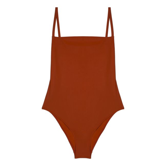 Tre One-piece Swimsuit  Terracotta