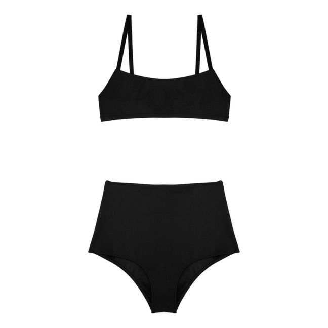 Undici Two-piece Swimsuit  Black