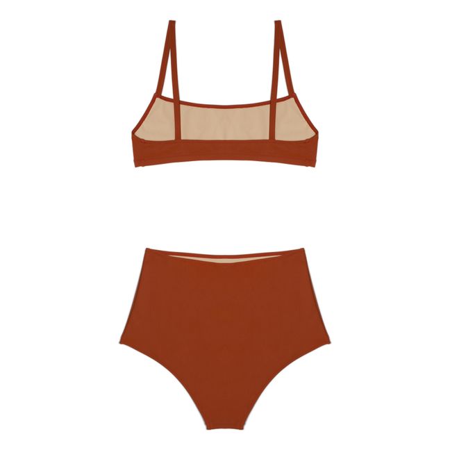 Costume a 2 pezzi Undici | Terracotta