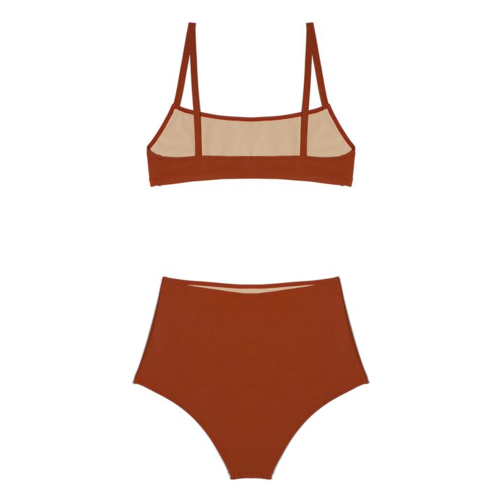 Undici Two-piece Swimsuit Terracotta- Product image n°4