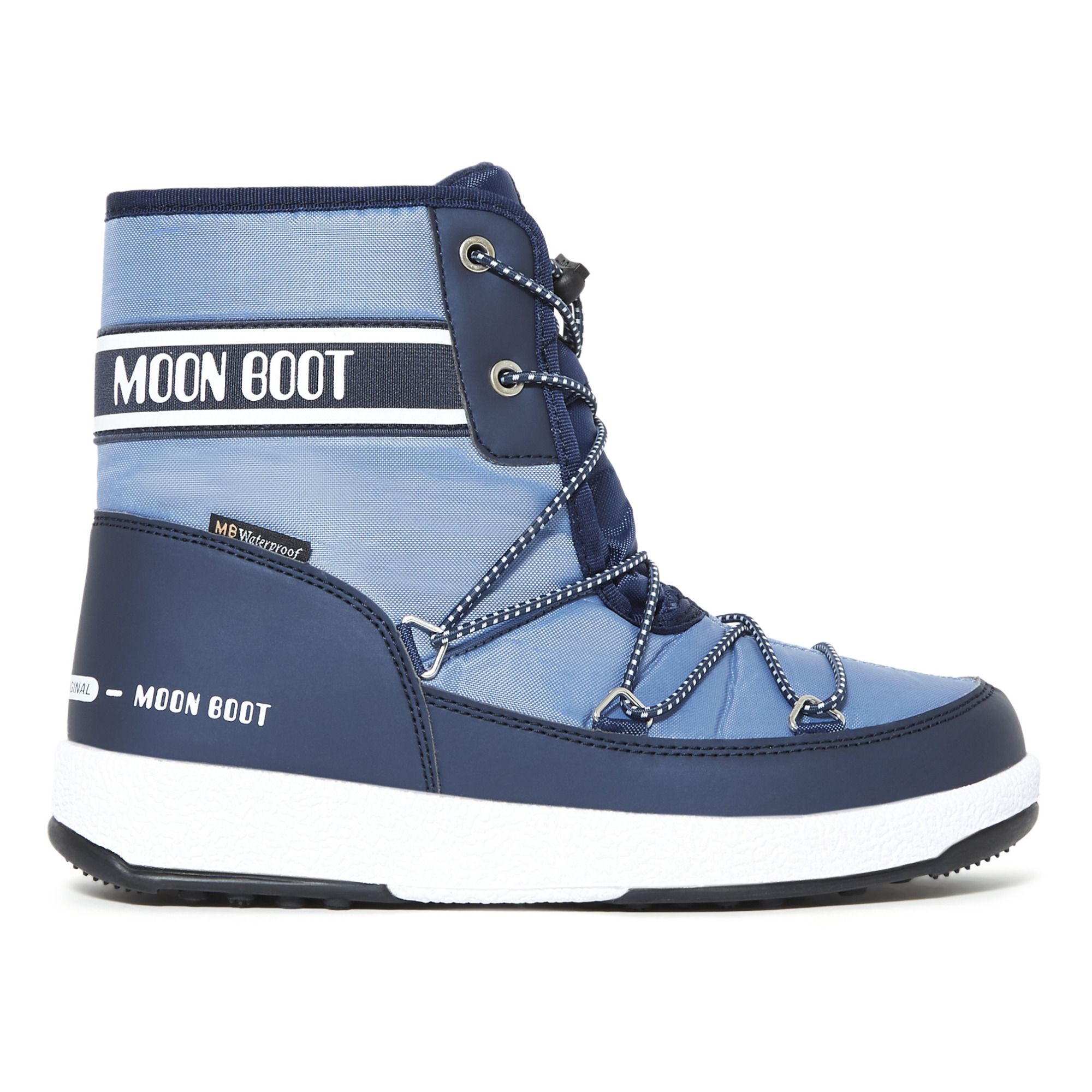 Moon Boot - Moon Boot Jr Boy Mid Waterproof - Fille - Bleu