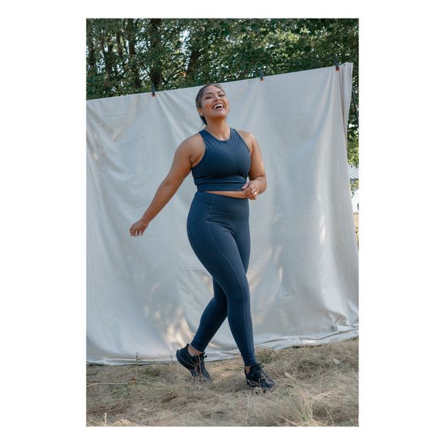 Leggings Bolsillo | Azul Noche
