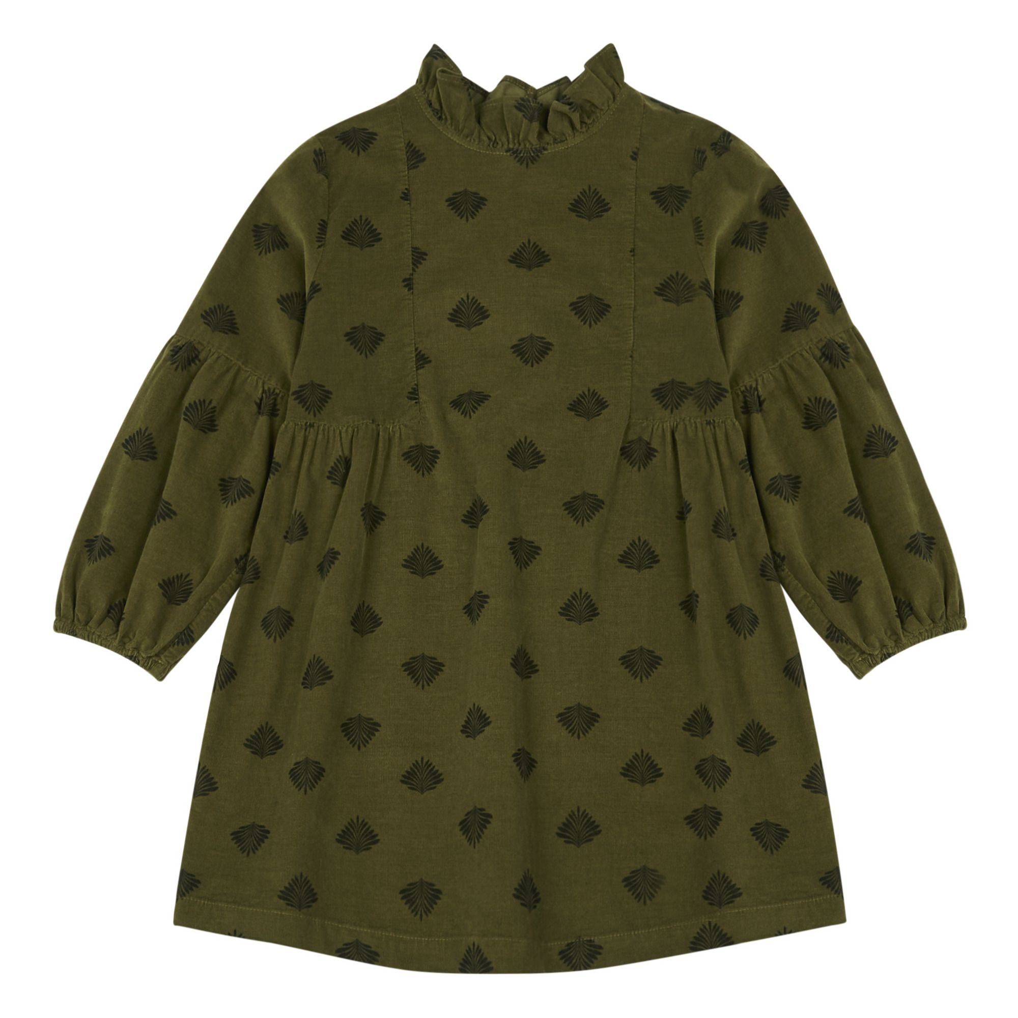 Babe & Tess - Robe Elsa - Fille - Vert kaki