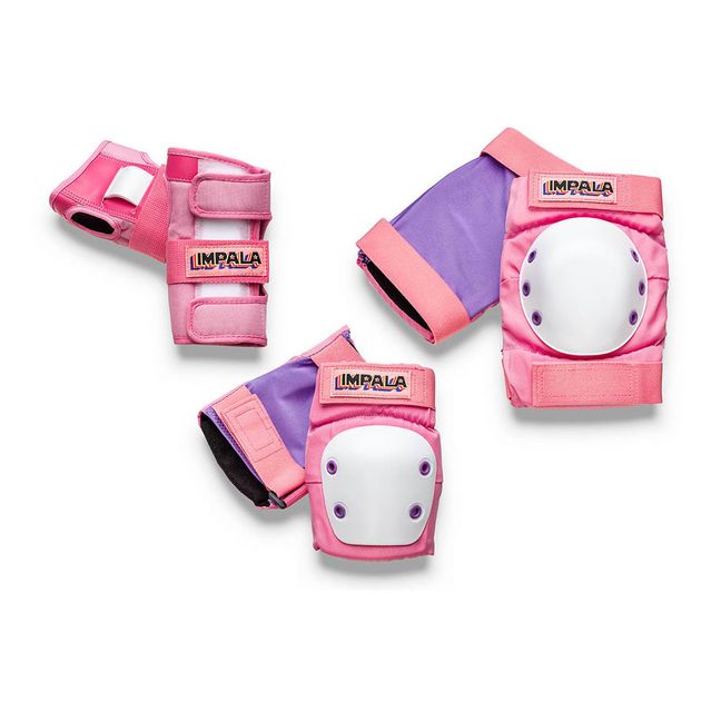 Roller Skate Pads - Set of 3 Pink