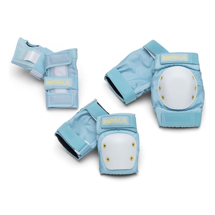Protección Patines - Set de 3 Azul Pálido- Imagen del producto n°0