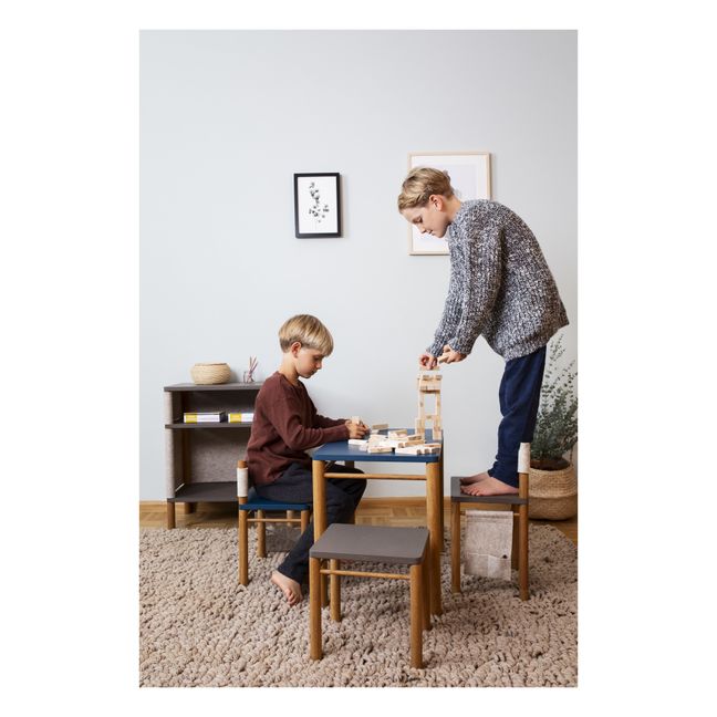 Verstellbarer Hocker Felix Montessori Inspiration  Mintgrün
