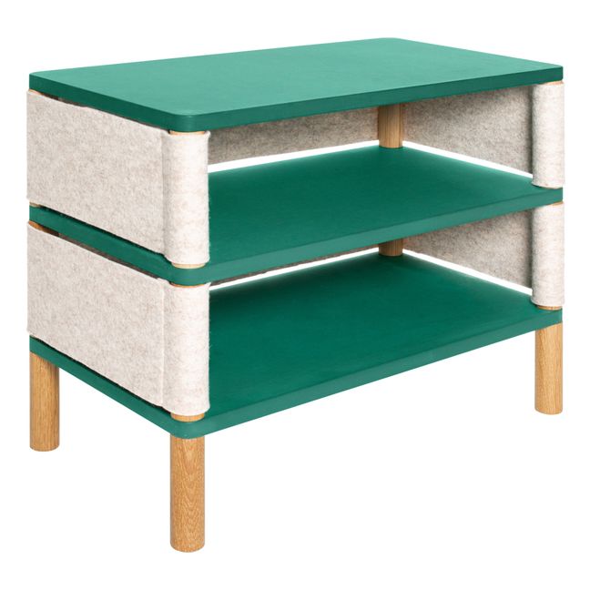 Victor Double Bookshelf Montessori Inspired   Mint Green