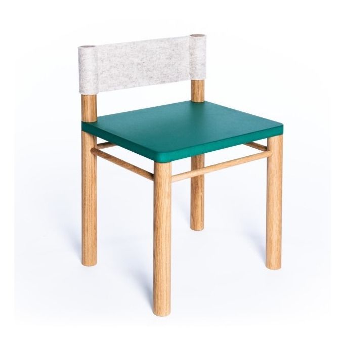 Clément Sensory Kids' Chair Montessori Inspired  Mint Green- Product image n°0