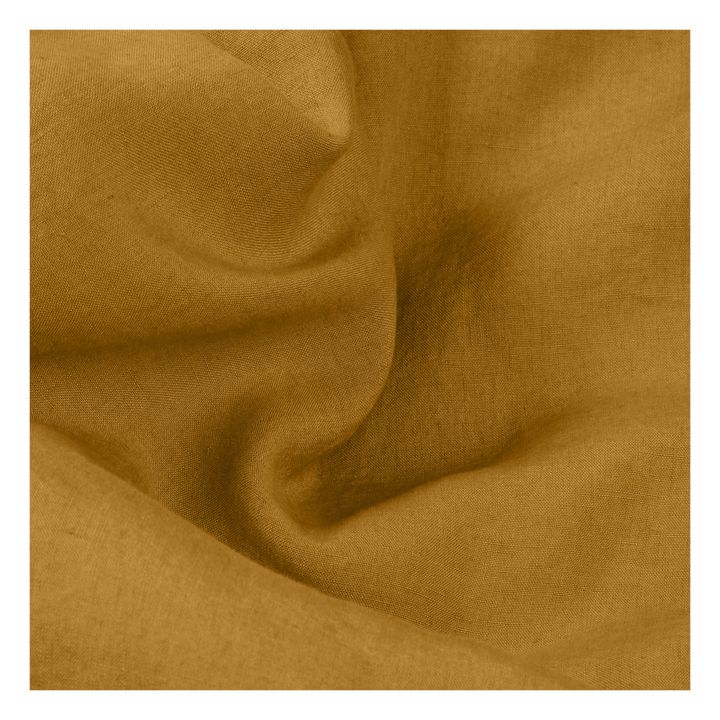 Wahsed Linen Quilt Cover | Camel- Product image n°3