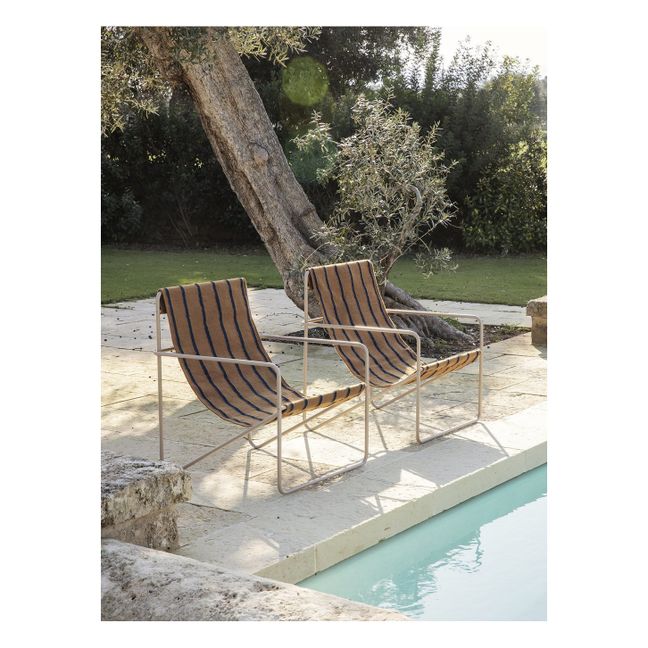 Fauteuil outdoor Desert | Marron