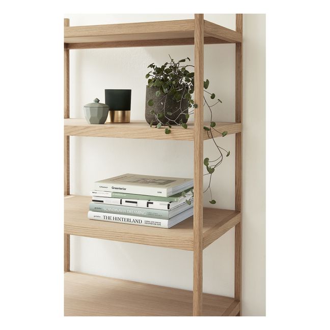 Etagère avec 6 niveaux en chêne FSC