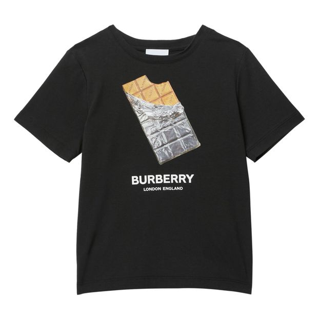 Burberry - Chocolate T-shirt - Black | Smallable