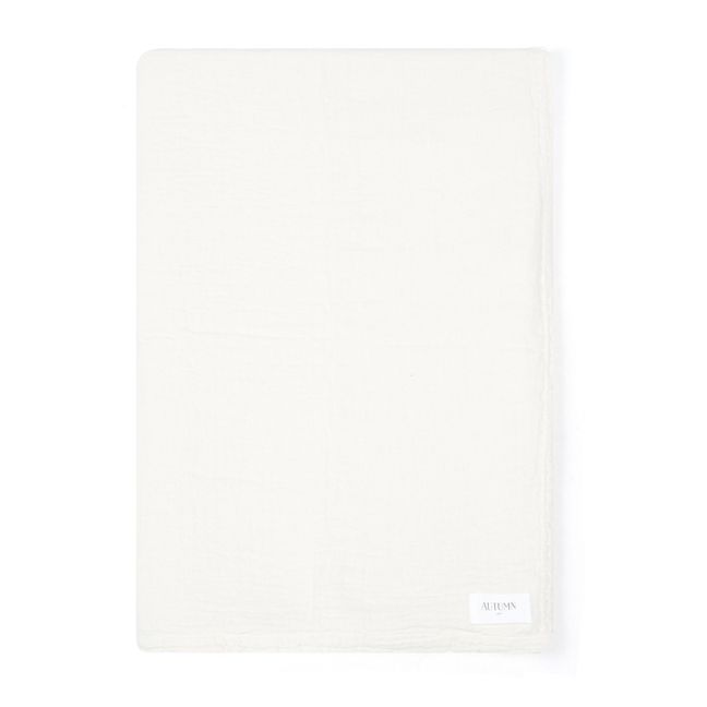 Mantel Punto Jacquard de algodón orgánico | Leche