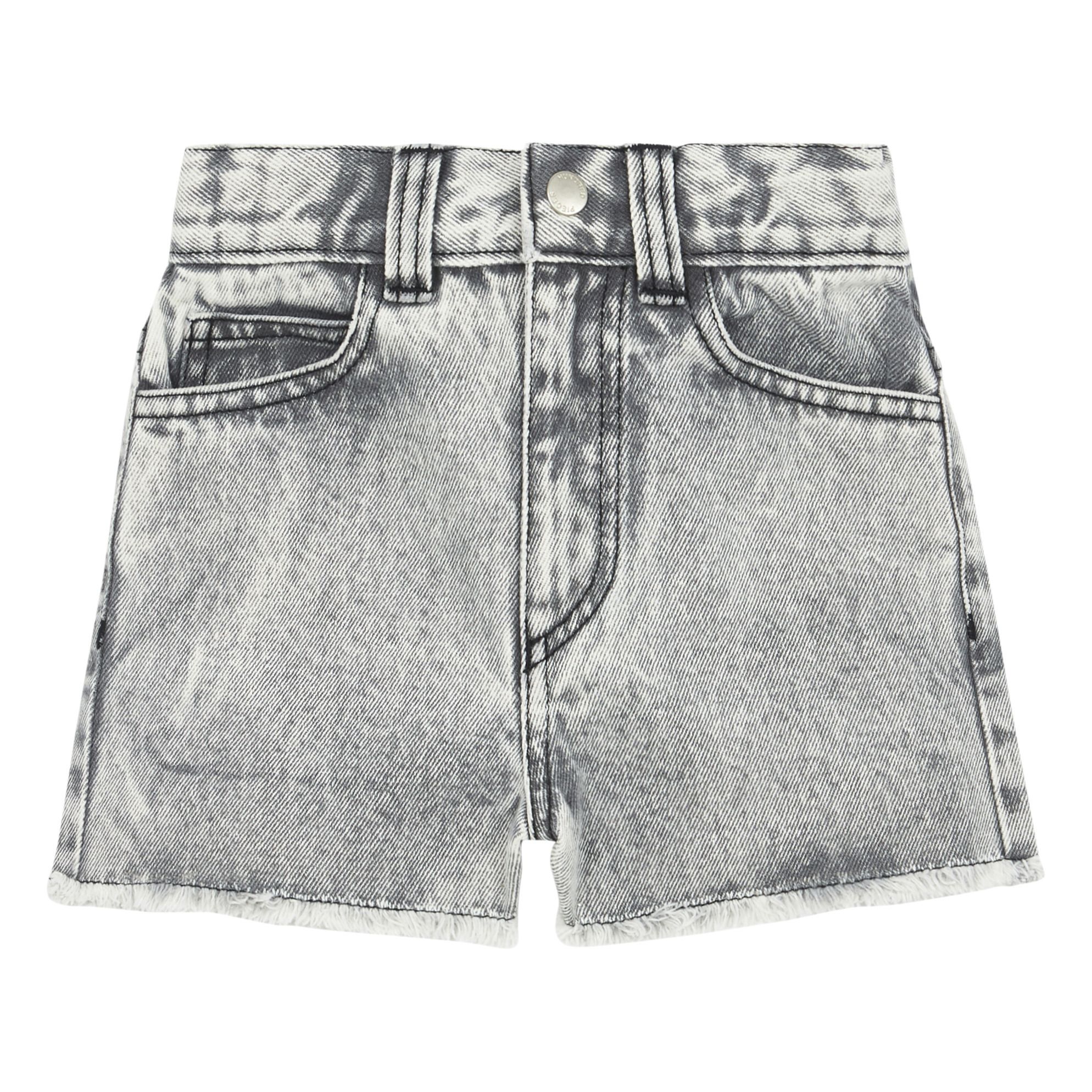 Short corto vaquero orgánico Vaquero gris Hundred Pieces Moda Joven,  Infantil