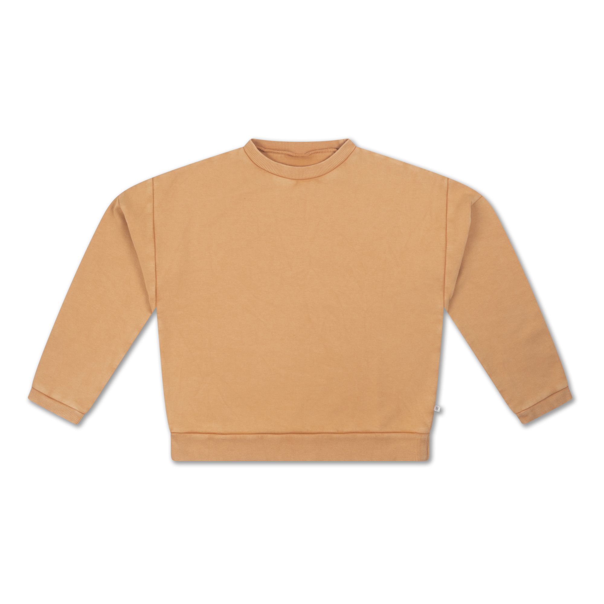 Repose AMS - Sweat Crewneck Coton Bio - Fille - Mandarine