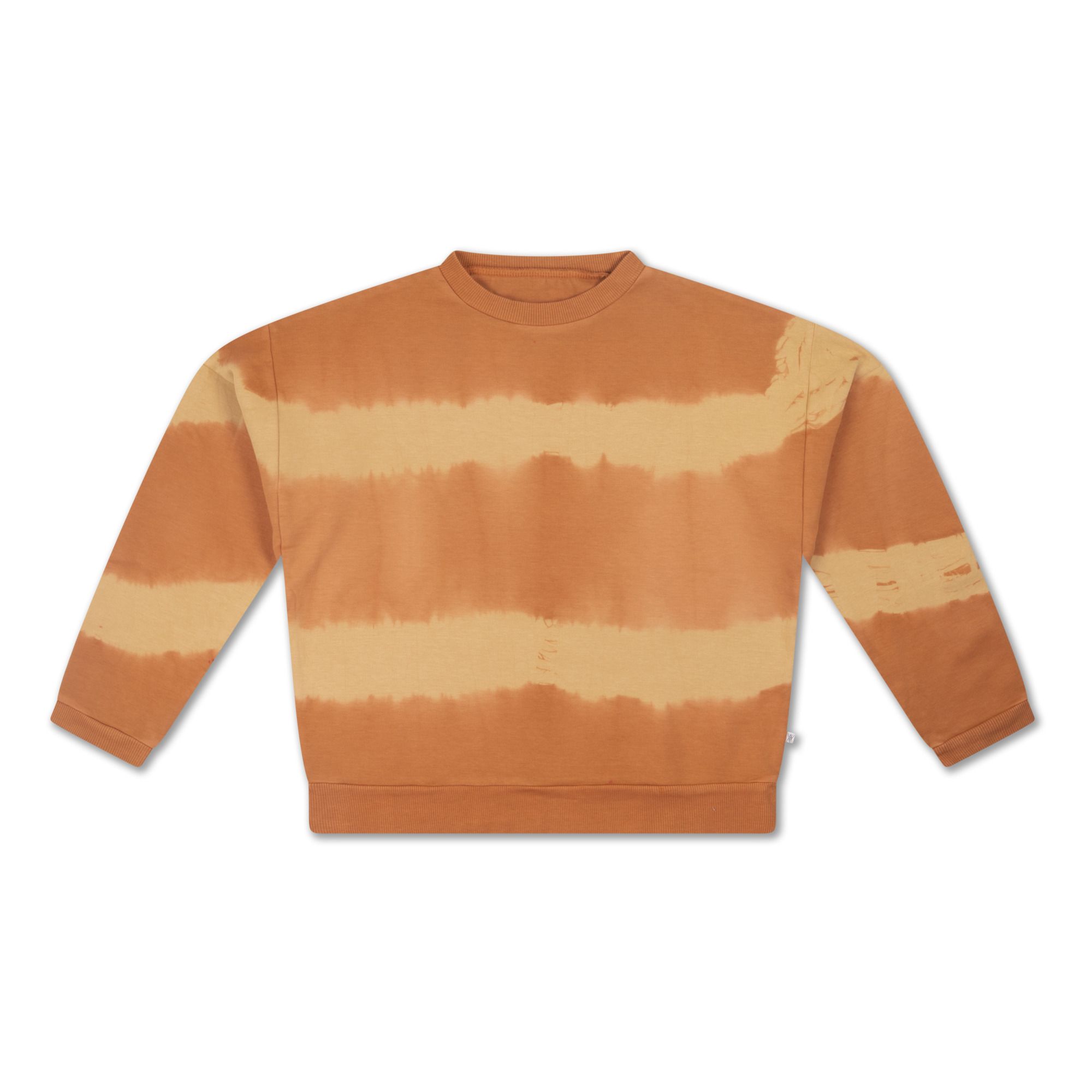 Repose AMS - Sweat Tie and Dye Coton Bio - Fille - Orange