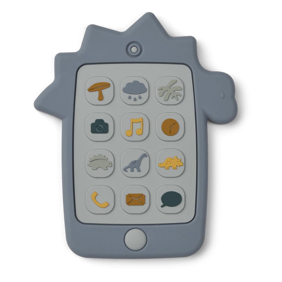 Liewood - Téléphone Thomas Dino en silicone - Bleu