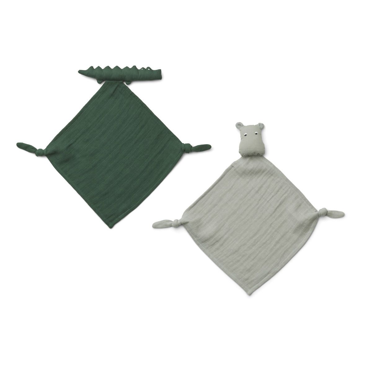 Yoko Safari Soft Toys - Set of 2 Green- Product image n°0
