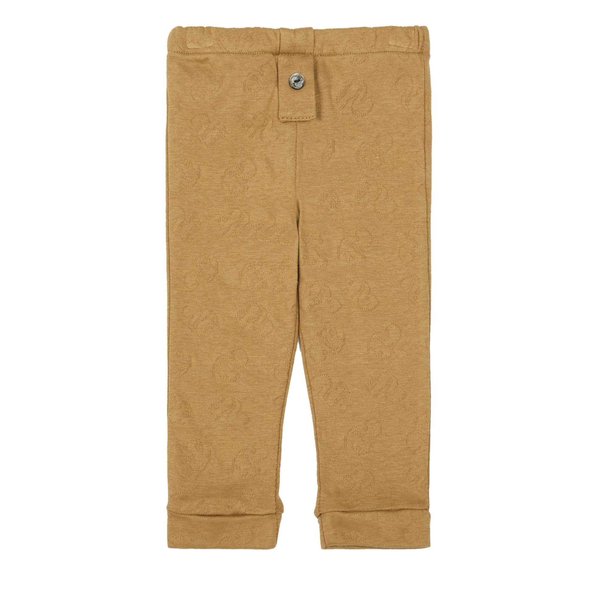 Risu Risu - Legging Pistil Coton Bio - Fille - Marron