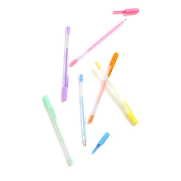 Bolígrafos de gel Rainbow - Pack de 6- Imagen del producto n°1