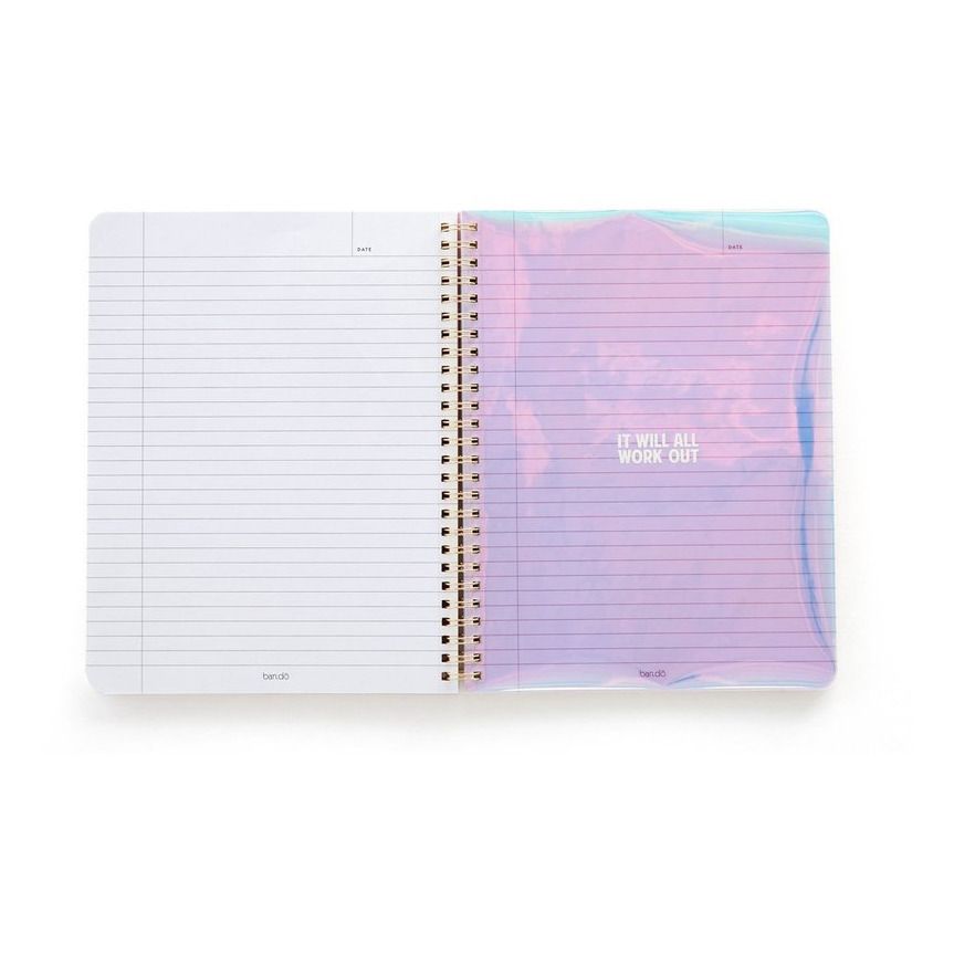 Pearlescent Notebook Pink- Product image n°1
