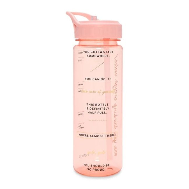 Drinking Enough Water - Water Bottle Pink