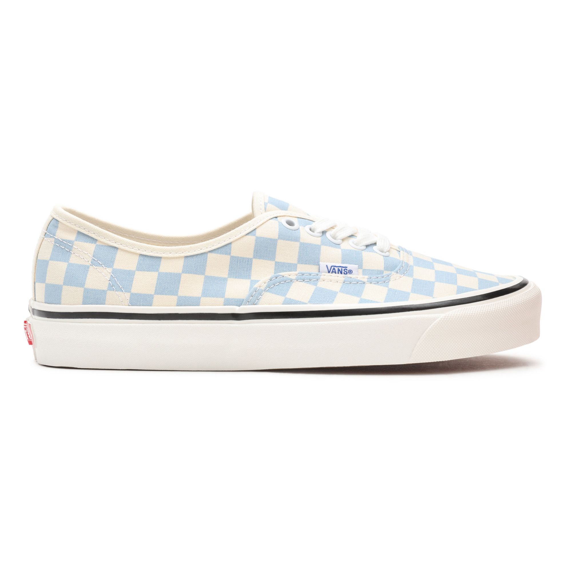 vans shoes light blue checkered