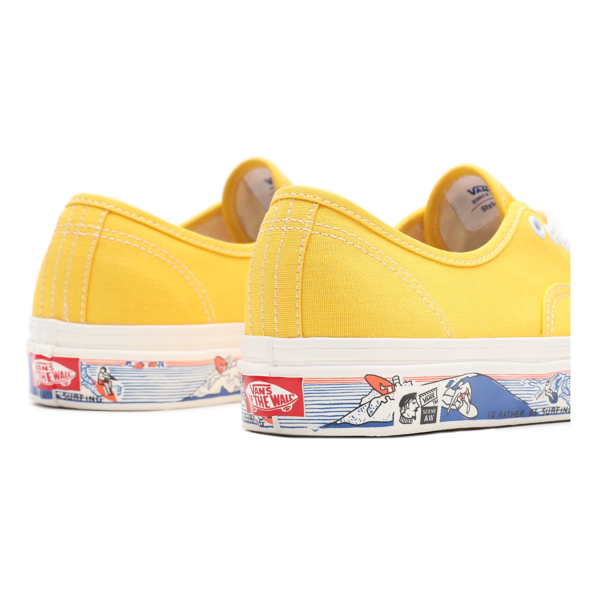 adult yellow vans