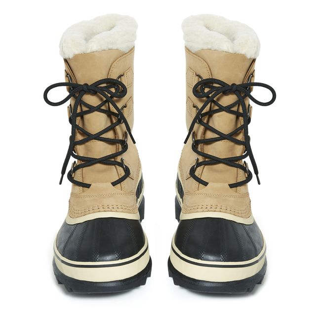 Caribou Fur Lined Boots  | Camel