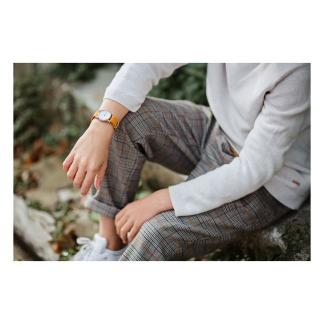 Exclusive Millow x Smallable - Classic Wristwatch Ochre