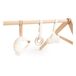 Wooden Activity Arch with Toys Cream- Miniature produit n°4