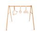 Wooden Activity Arch with Toys Cream- Miniature produit n°2