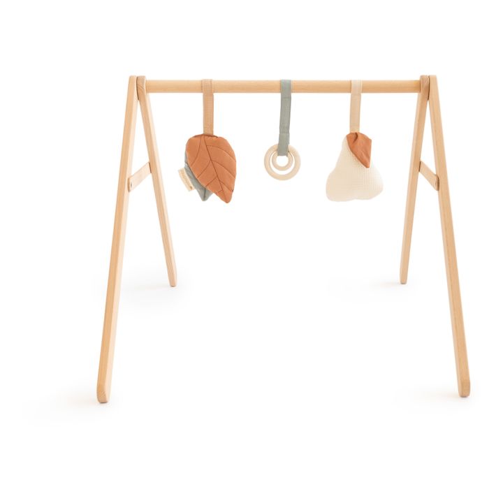 Arco de estímulo de madera y sus juguetes- Imagen del producto n°2