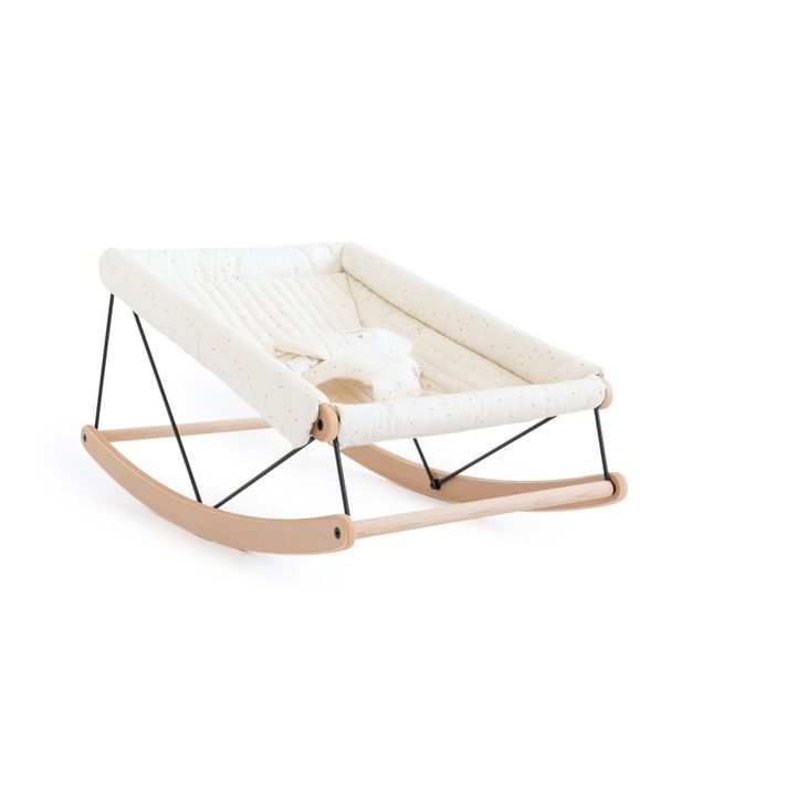 Growing Green Baby Bouncer | Cream- Product image n°0