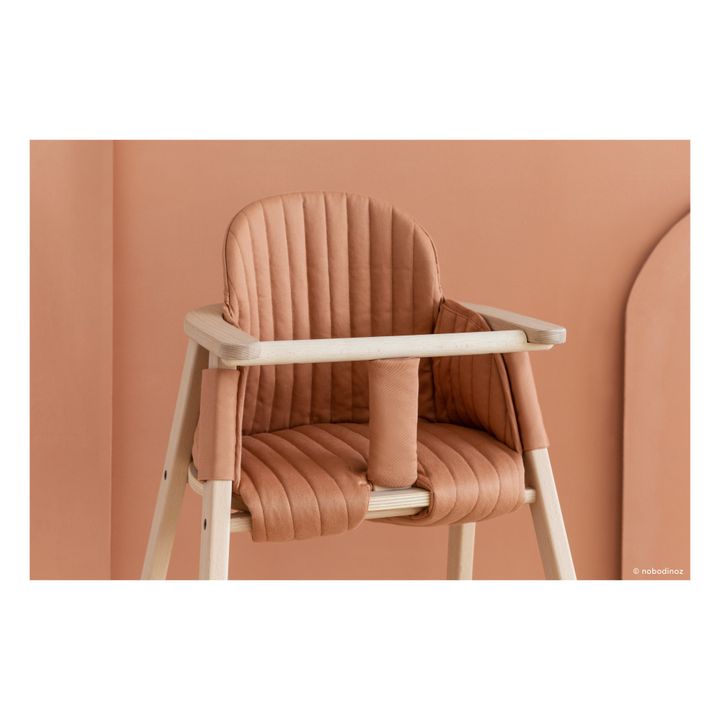 Assise pour chaise haute Growing green | Terracotta- Image produit n°2